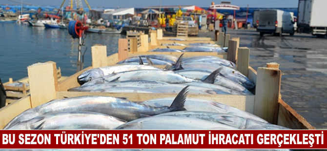 Bu sezon Türkiye'den 51 ton palamut ihracatı gerçekleşti
