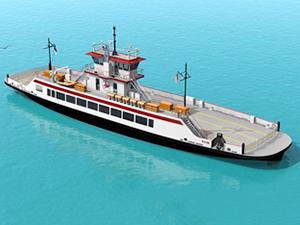 Elliott Bay Design Group, Kuzey Karolina için feribot tasarlıyor