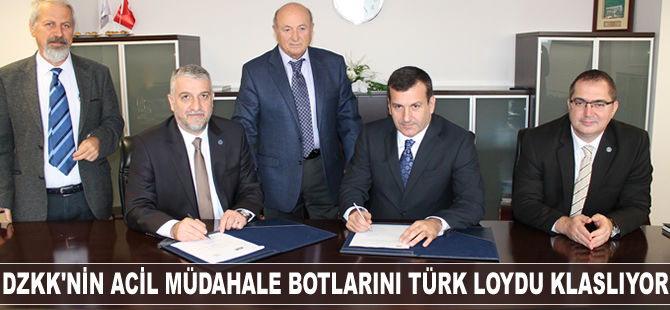 Deniz Kuvvetleri'nin Acil Müdahale ve Dalış Eğitim Botları'nı Türk Loydu klaslıyor