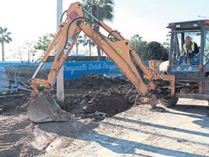 Konyaaltı Sahili’ne 5 bin ağaç dikiliyor