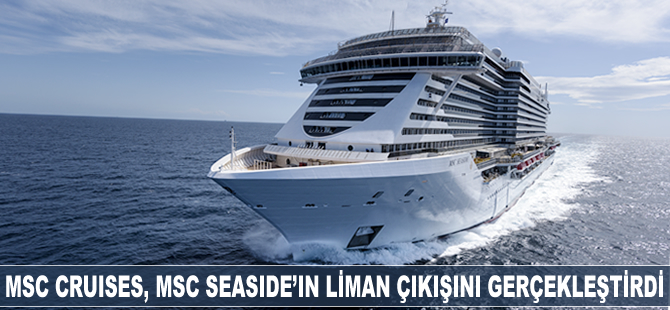 MSC Cruises, son altı ay içinde hizmete aldığı ikinci gemisini kutluyor