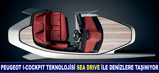Peugeot i-Cockpit teknolojisi Sea Drive ile denizlere taşınıyor