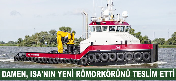 Damen, ISA'nın yeni römorkörünü teslim etti