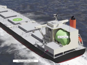 MOL, LNG yakıtlı gemi için iş birliği yapıyor