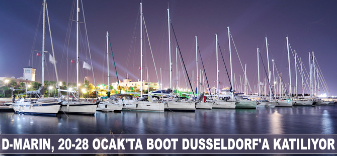 D-Marin, Boot Düsseldorf’ta yer alıyor