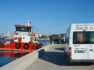 Aliağa Su İskelesi yakınında erkek cesedi bulundu