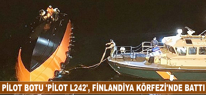 Pilot botu "Pilot L242", Finlandiya Körfezi'nde battı