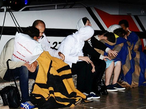 Bodrum'da sürat teknesinde 31 kaçak göçmen yakalandı