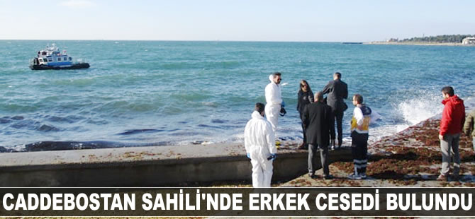 Caddebostan Sahili'nde bir erkek cesedi bulundu