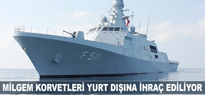 Denizaltı Savunma Harbi ve Keşif Karakol Gemisi'nin ihracında geri sayım