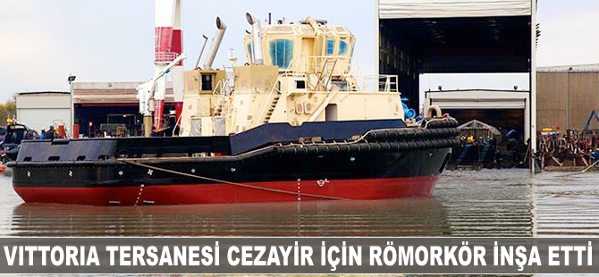 Vittoria Tersanesi Cezayir için römorkör inşa etti
