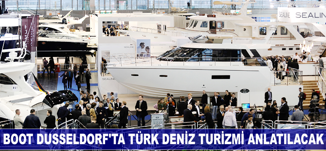 Boot Düsseldorf’ta deniz turizmi anlatılacak