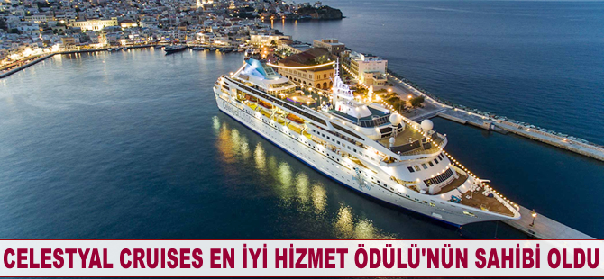 Celestyal Cruises 'En İyi Hizmet Ödülü'ne layık görüldü