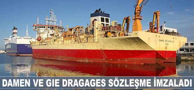 Damen ile GIE Dragages 'SAMUEL DE CHAMPLAIN' için sözleşme imzaladı