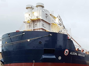 Algoma ‘M/V Algoma Innovator’ isimli kargo gemisini teslim aldı