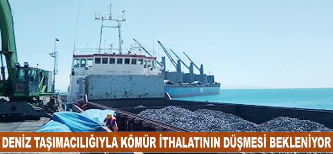 Deniz taşımacılığı ile yapılan kömür ithalatının düşmesi bekleniyor
