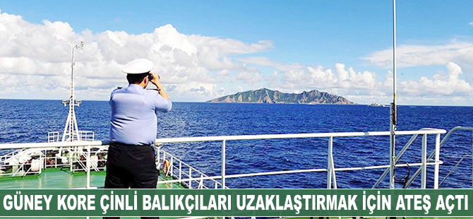 Güney Kore Çinli balıkçılara ateş açtı