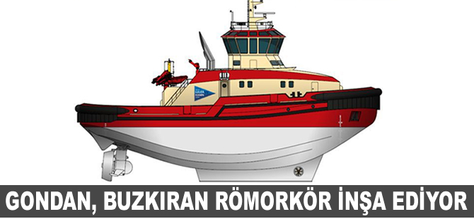 Gondan, buzkıran römorkör inşa ediyor