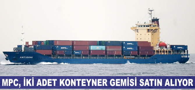 MPC iki adet konteyner gemisi satın alıyor