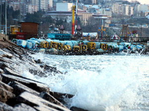 Marmara Denizi'nde poyraz etkisini sürüyor