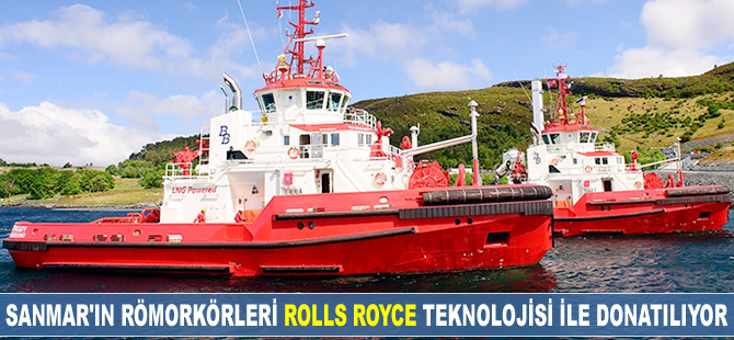 Sanmar'ın römorkörleri Rolls-Royce teknolojisi ile donatılıyor