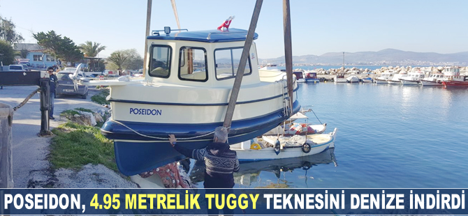 Poseidon, Tuggy teknesini denize indirdi