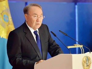 Nursultan Nazarbayev: Kazakistan üzerinden konteyner taşımacılığı 1.8 kat arttı