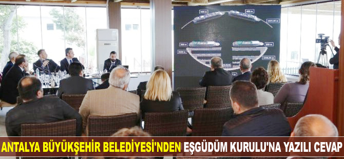 Antalya Büyükşehir Belediyesi, kruvaziyer limanla ilgili açıklama yaptı