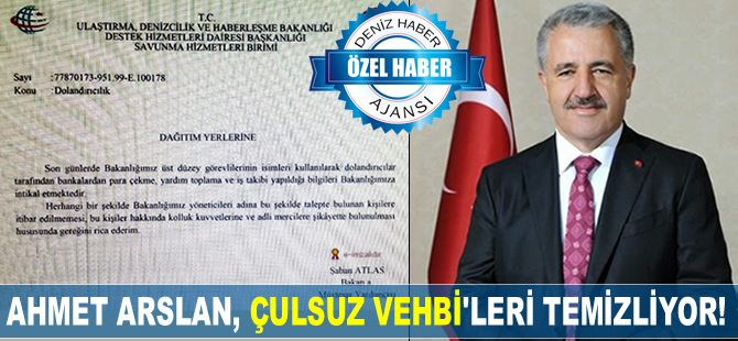 Ahmet Arslan; Rüşvet, İrtikab ve Dolandırıcılığa karşı savaş açtı