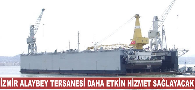 İzmir Alaybey Tersanesi'nin önü açıldı