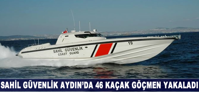 Aydın'da 46 kaçak göçmen yakalandı