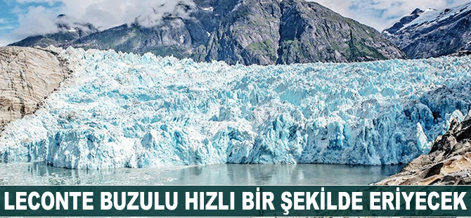 LeConte buzulu hızlı bir şekilde eriyecek