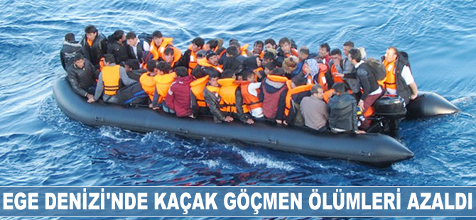 Ege Denizi'nde kaçak göçmen ölümleri azaldı