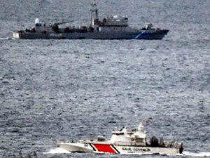 Türk Sahil Güvenlik botları Yunan askerini Kardak'a yaklaştırmadı