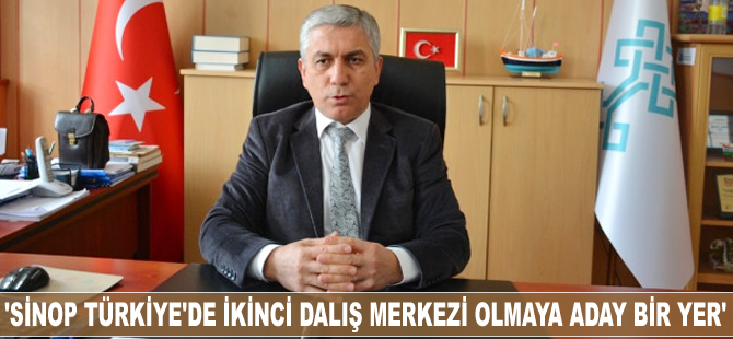 İrfan Göz: Sinop Türkiye'de ikinci dalış merkezi olmaya aday bir yer