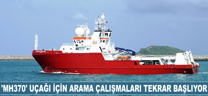 MH370 uçağı için arama çalışmaları tekrar başlıyor