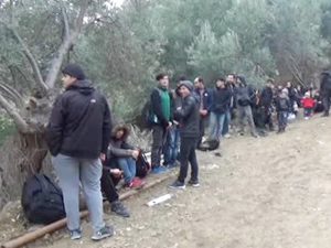 Çanakkale'de 32 kaçak göçmen yakalandı