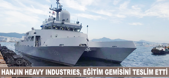 Hanjin Heavy Industries, eğitim gemisini teslim etti