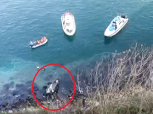 Sarıyer'de otomobil denize düştü, sürücüsü yaşamını yitirdi!