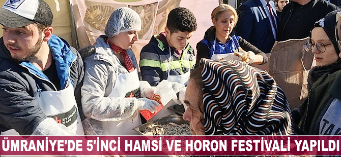 Ümraniye'de 5'inci Hamsi ve Horon Festivali yapıldı