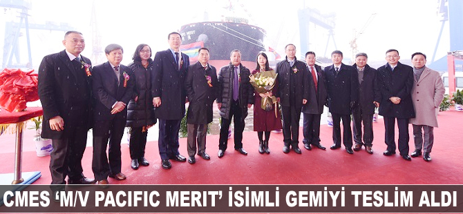 CMES, ‘M/V Pacific Merit’ isimli dökme yük gemisini teslim aldı