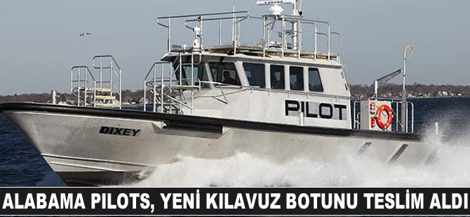 Alabama Pilots, yeni kılavuz botunu teslim aldı