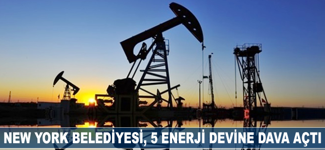 New York Belediyesi, 5 enerji devine dava açtı