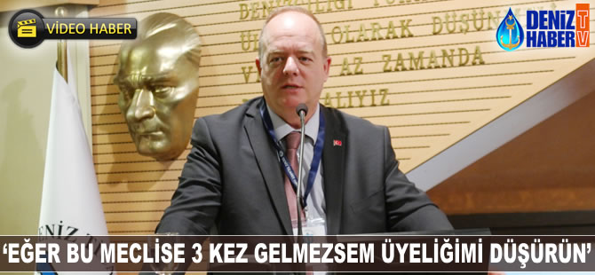 Sina Şen: Eğer bu meclise üç kez gelmezsem üyeliğimi düşürün