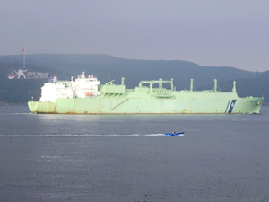 'M/T Berge Arzew', Çanakkale Boğazı’ndan geçti