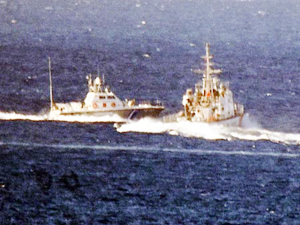 Kardak yakınlarında gergin anlar yaşanıyor