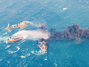 Çin’deki gemi kazasında 2 kişinin cansız bedenine ulaşıldı