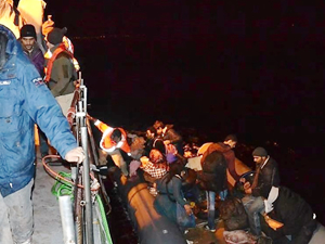 Ege'de 2017 yılında 19 bin 84 mülteci yakalandı