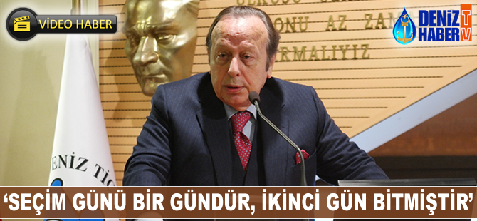 Yılmaz Ulusoy: Seçim günü bir gündür, ikinci gün bitmiştir