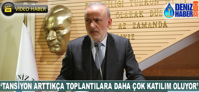 Metin Kalkavan: Tansiyon arttıkça toplantılara daha çok katılım oluyor